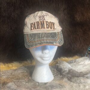 Farmboy Tan and Black Cap M/L (5175)